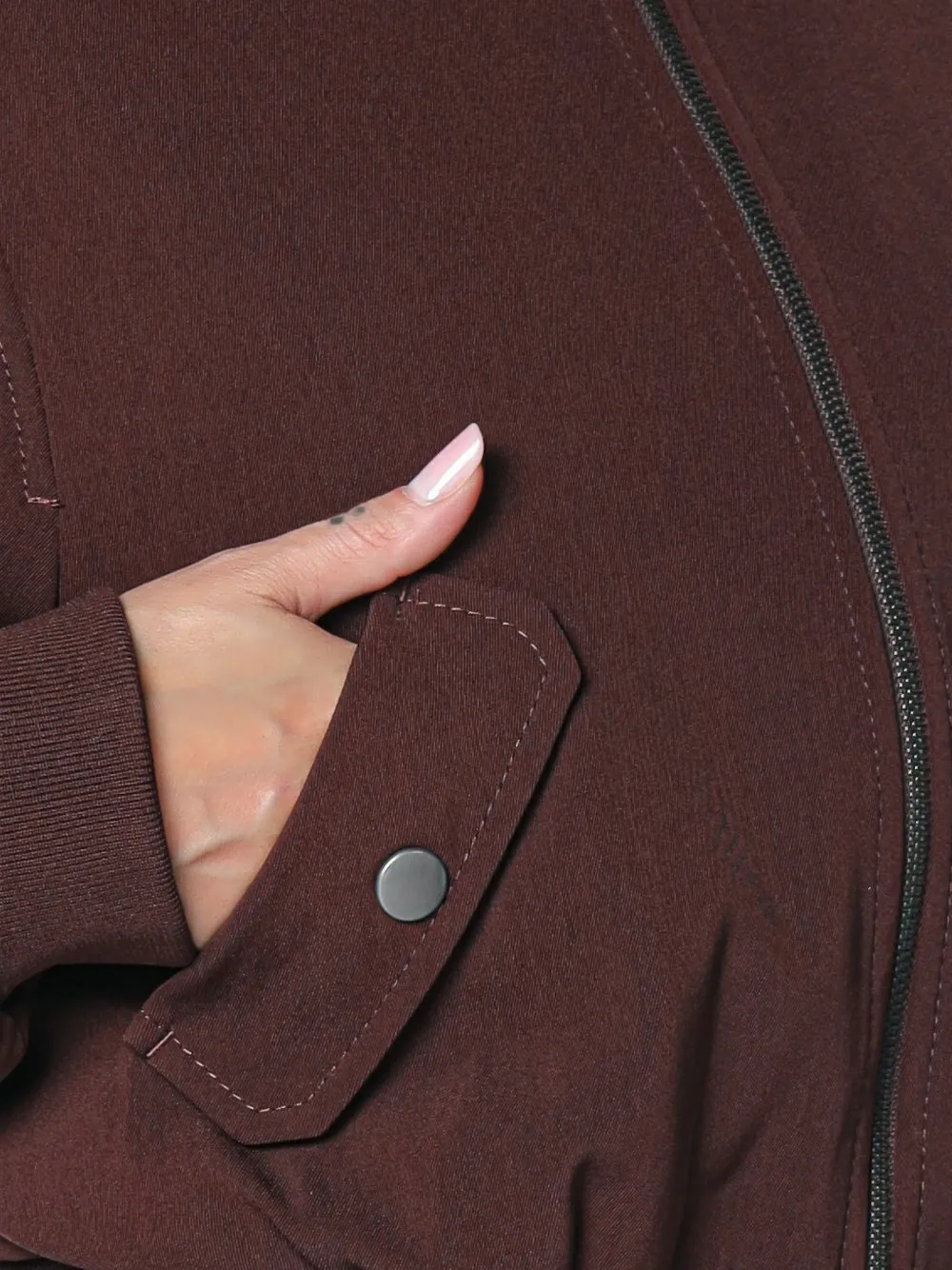 Drykorn Cropped bomberjack Rood