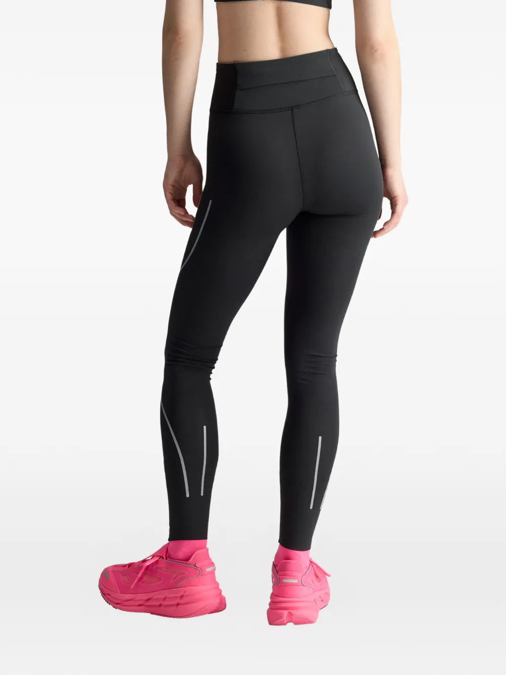 adidas by Stella McCartney Broek met reflecterend detail Zwart