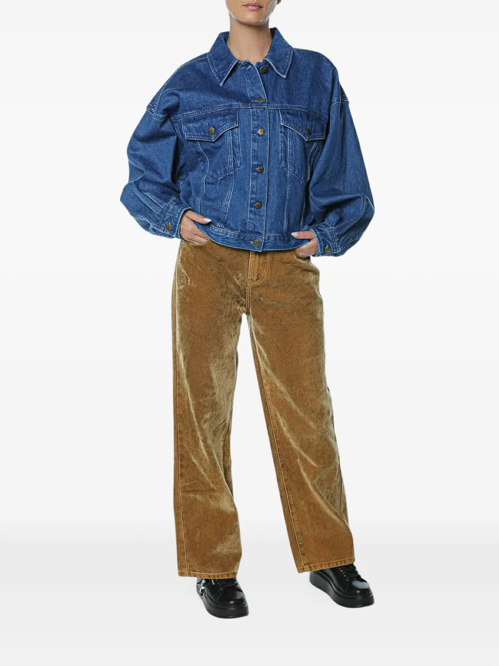 Ksubi Relax Trucker denim jacket Blauw