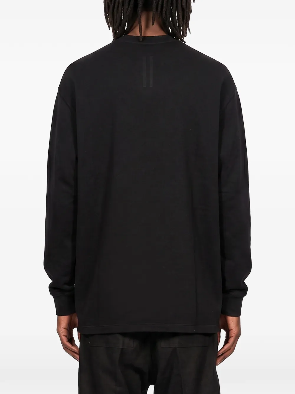 Rick Owens T-shirt met lange mouwen Zwart