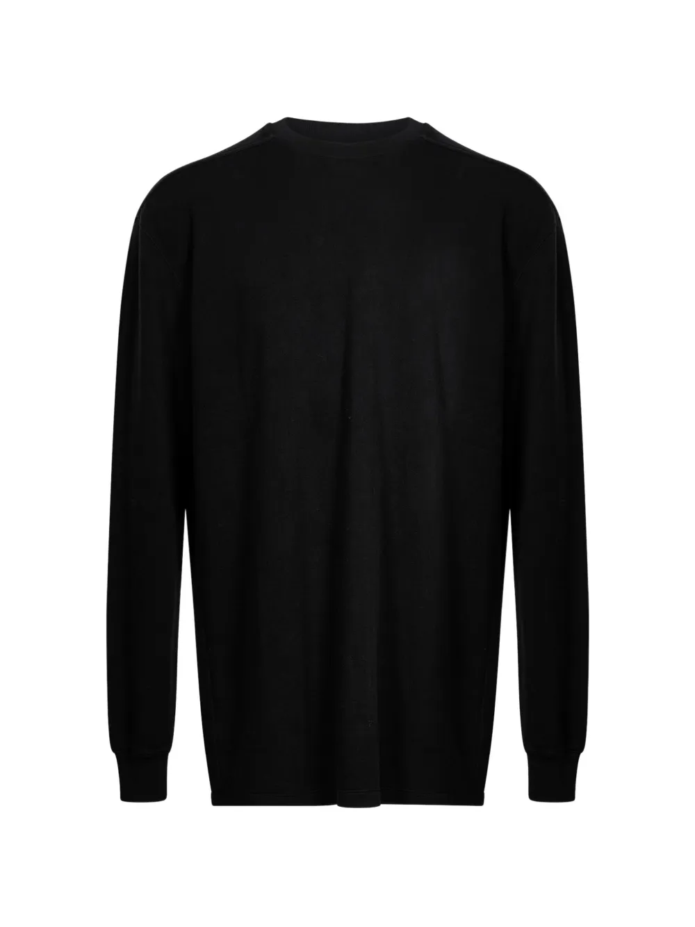 Rick Owens T-shirt met lange mouwen Zwart