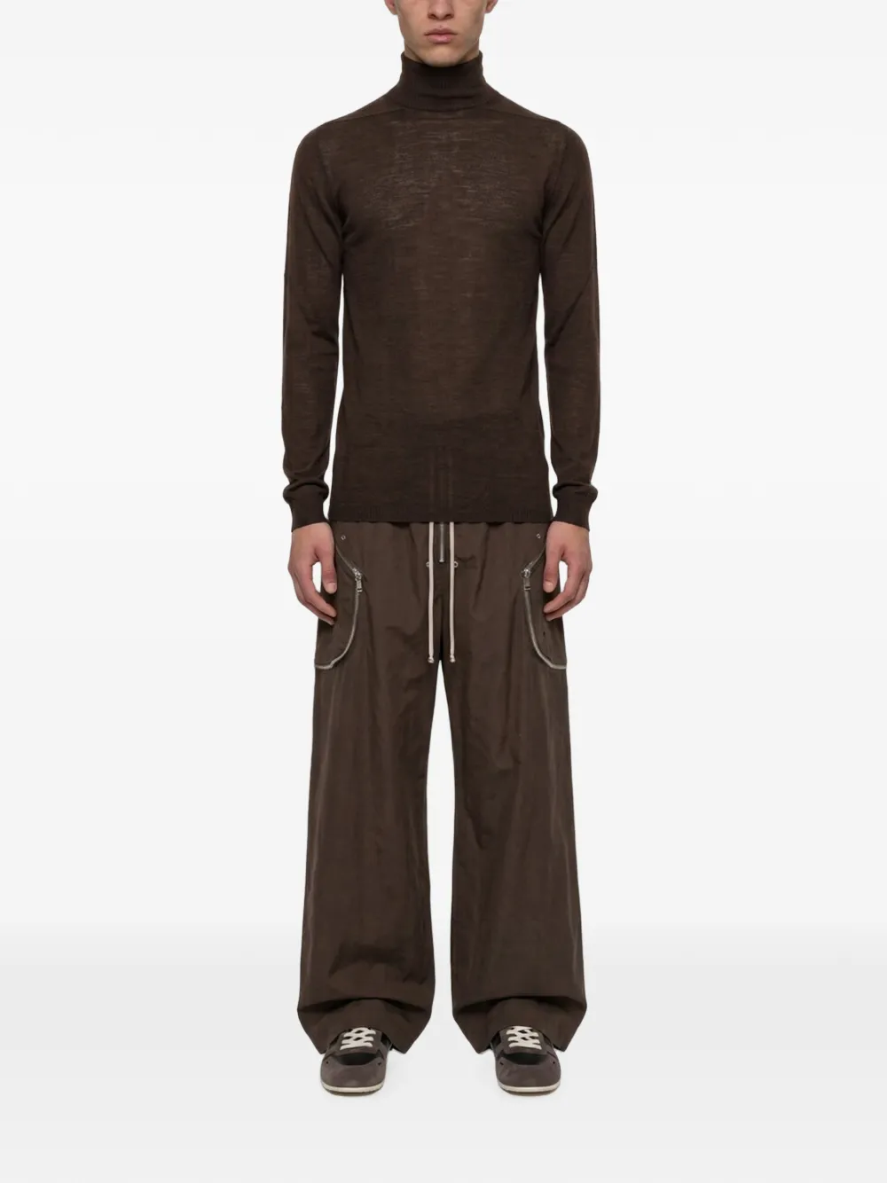 Rick Owens Level Turtle coltrui Bruin
