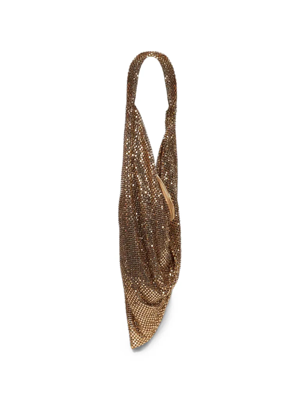 Benedetta Bruzziches Ursula crystal-embellished chainmail tote bag Goud