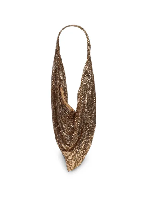 Benedetta Bruzziches Ursula crystal-embellished chainmail tote bag