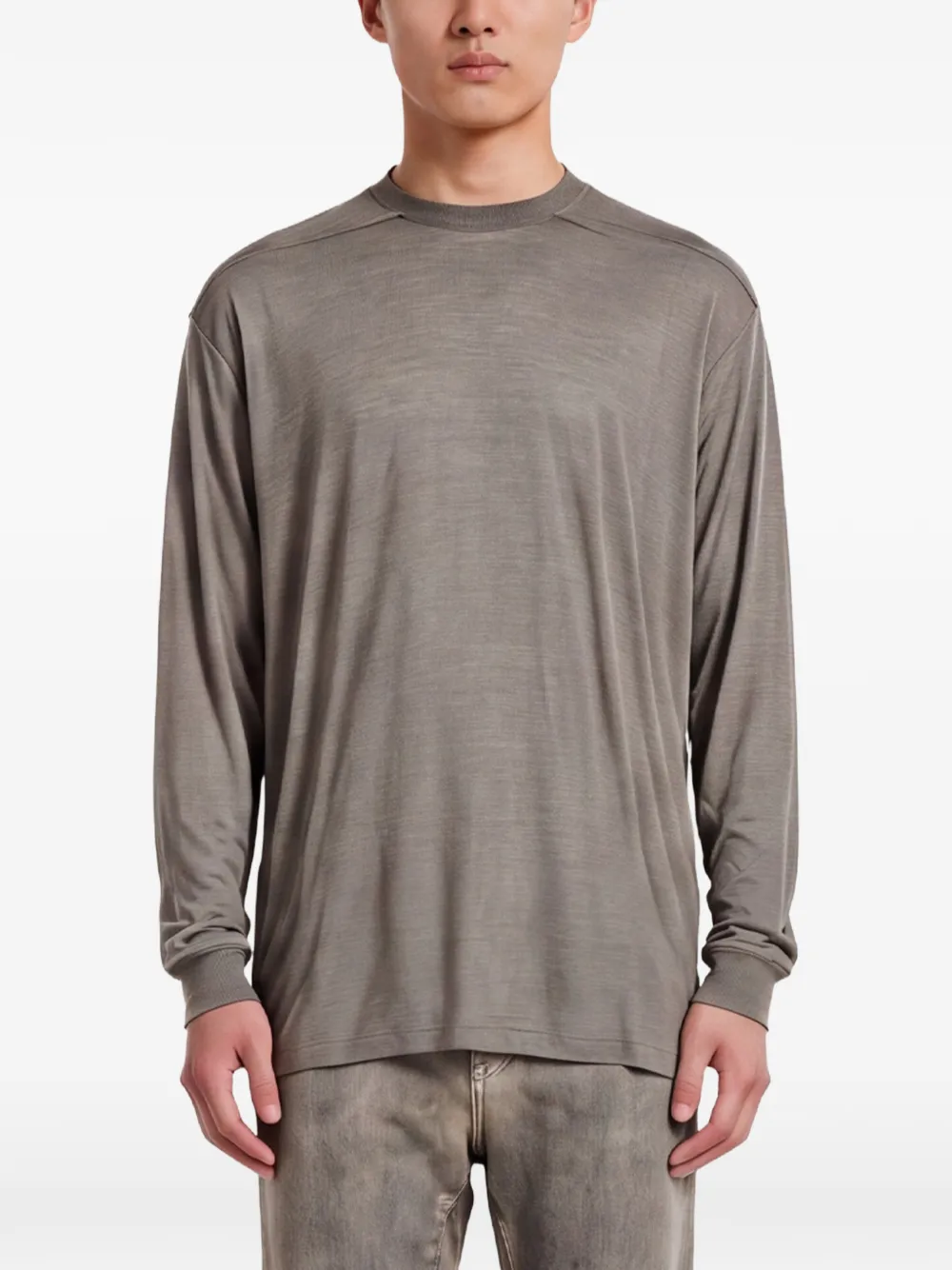 Rick Owens long-sleeve t-shirt Grijs