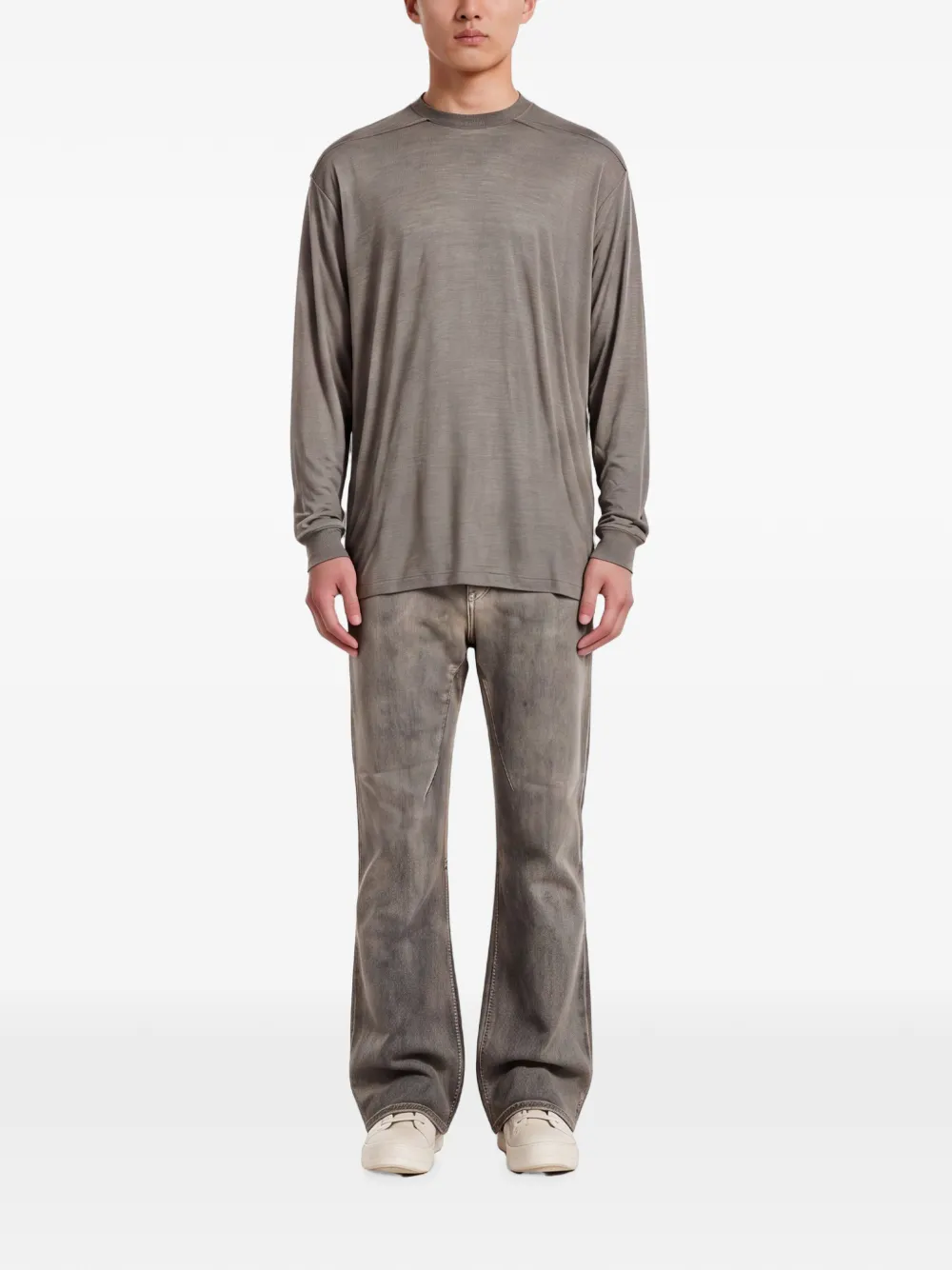 Rick Owens long-sleeve t-shirt Grijs