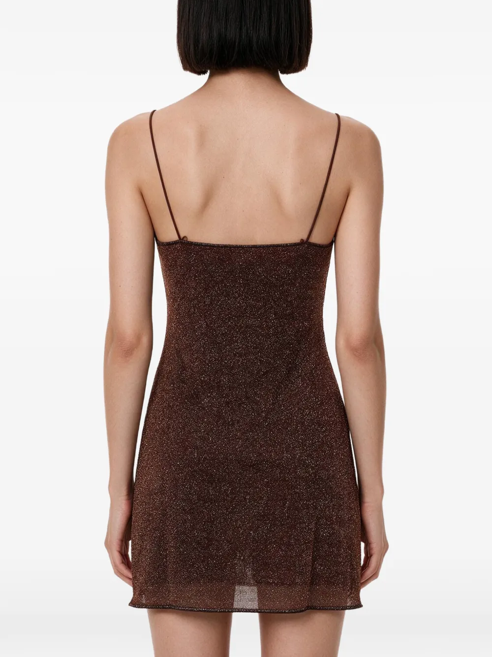 Oséree Lumière mini dress Bruin