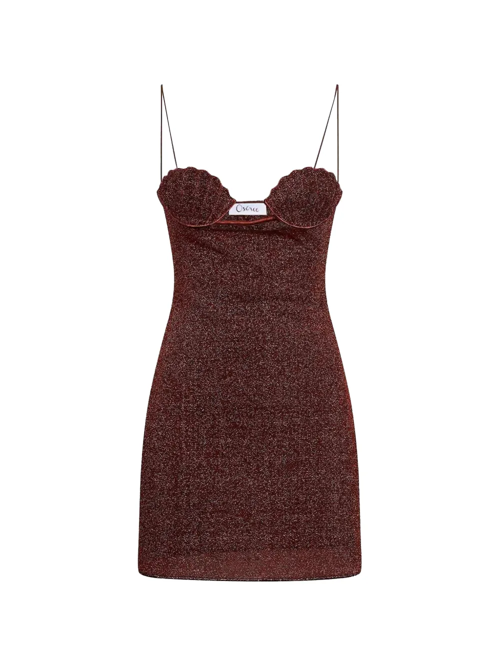Oséree Lumière mini dress Bruin