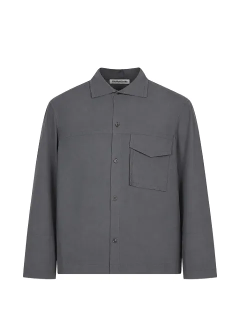 YMC chest-pocket button-up shirt