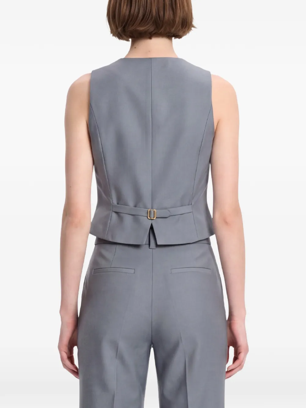 ZIMMERMANN Valiant button-up waistcoat Grijs