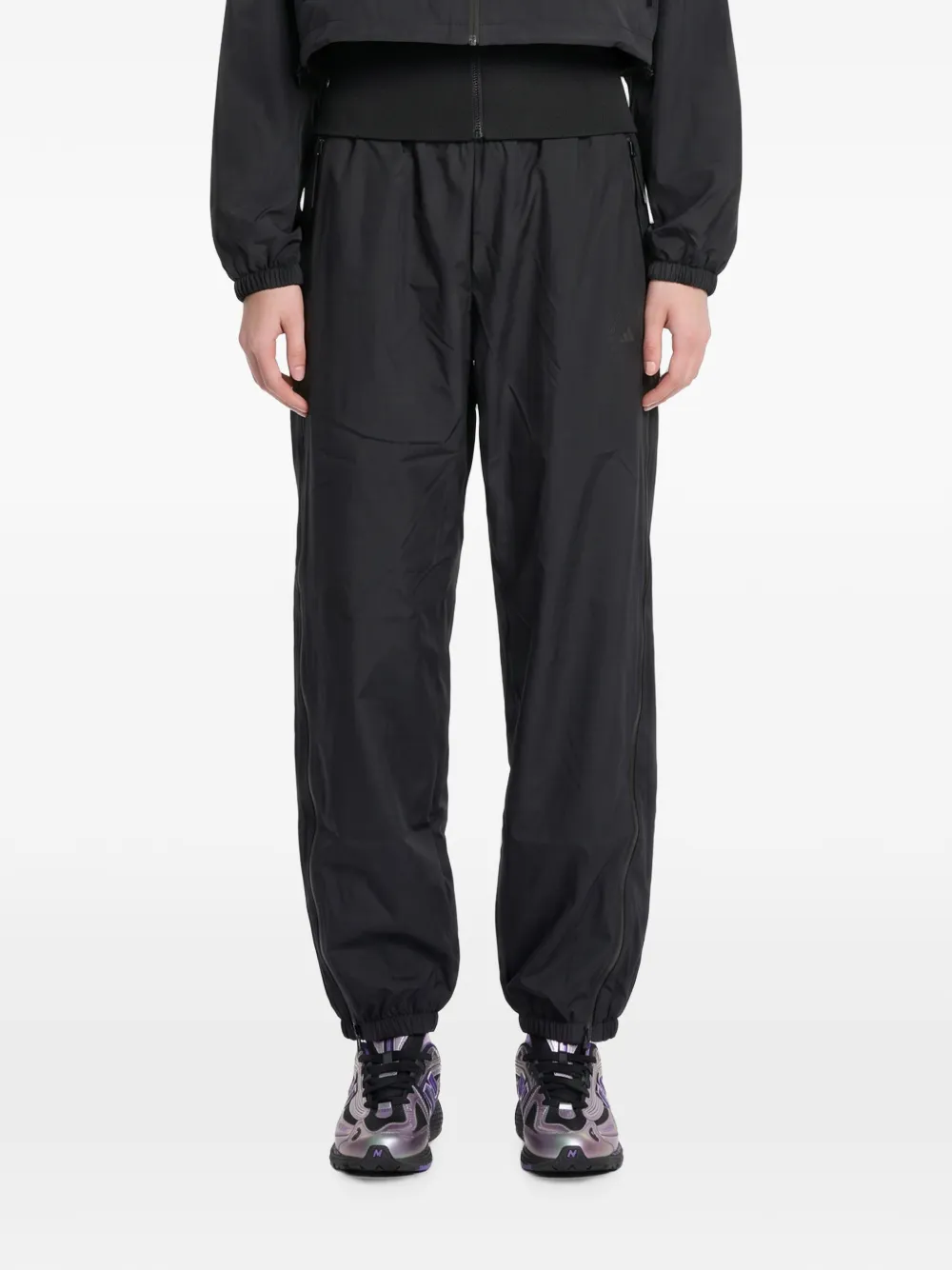 adidas by Stella McCartney Trainingsbroek met logoprint Zwart