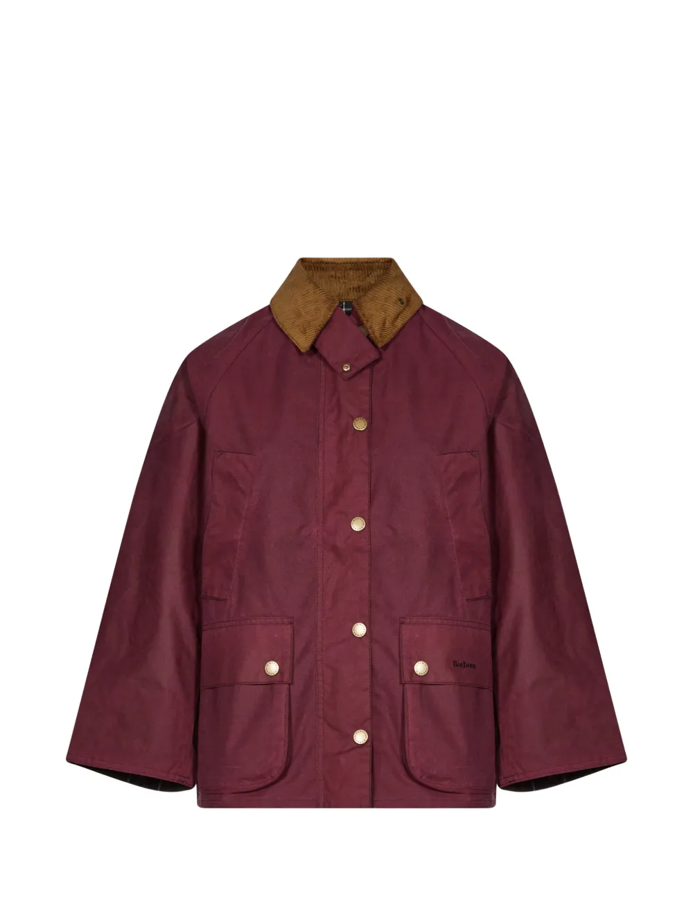 Barbour Bedale waxed jacket Rood