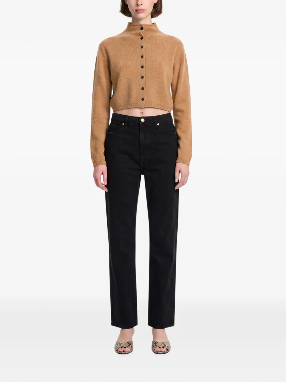 KHAITE Abigail jeans Zwart