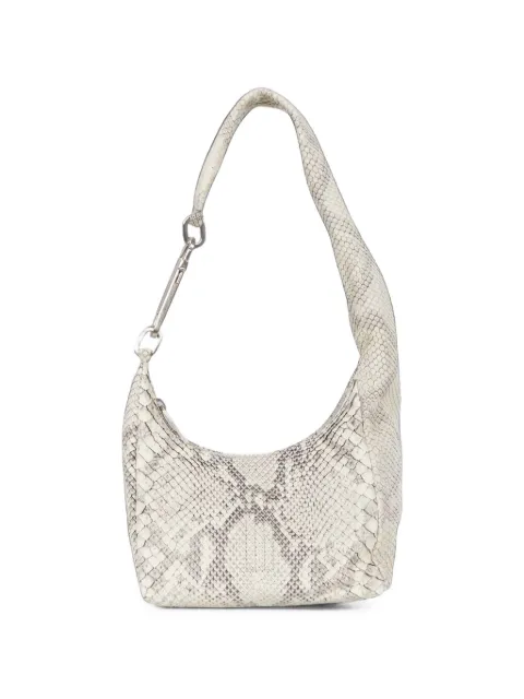 Rick Owens small Disco Gemini snake-effect carabiner-detail tote bag