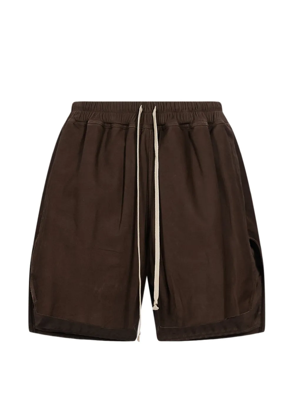 Rick Owens drawstring-waistband shorts - Marrone