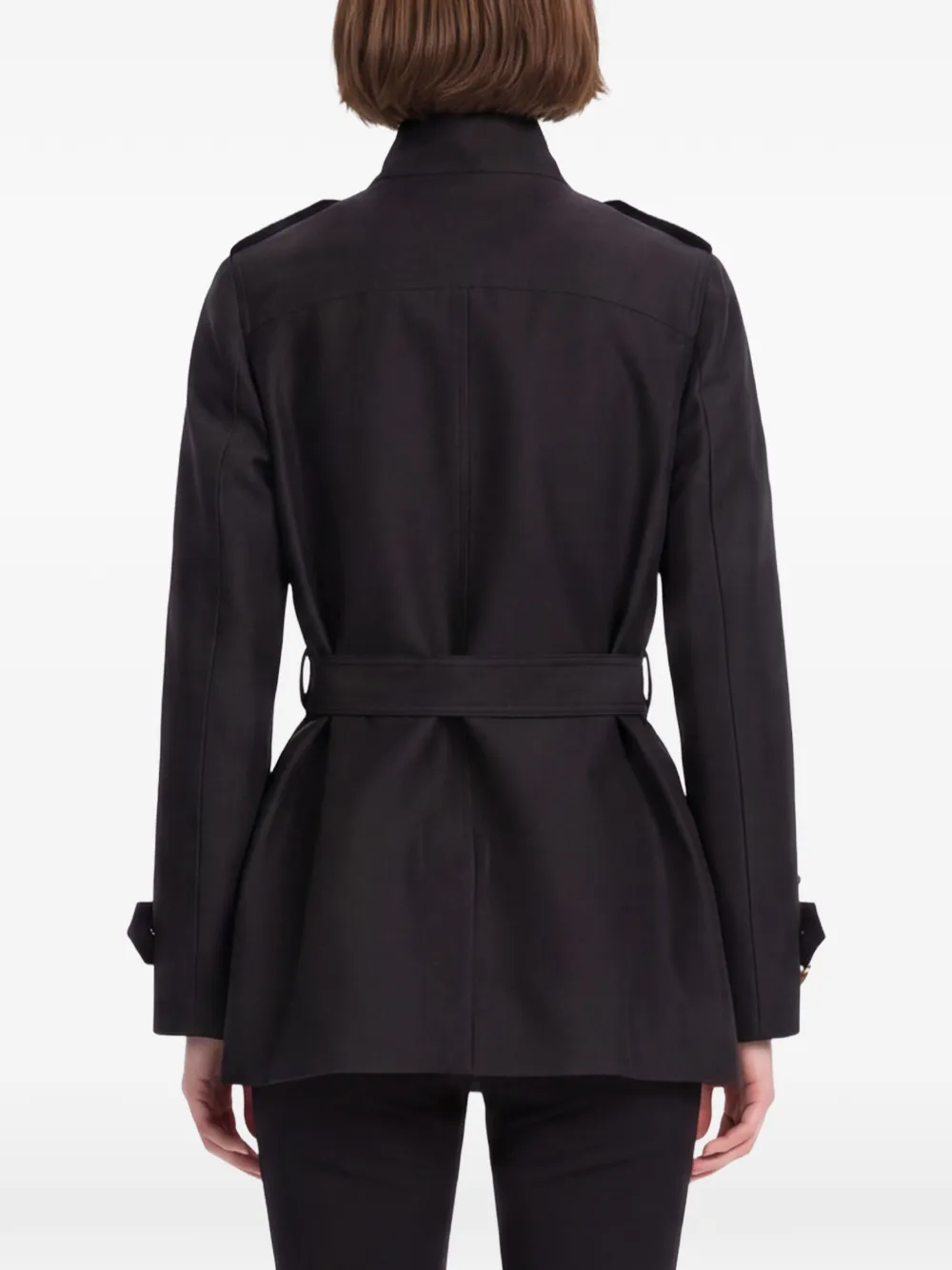 ZIMMERMANN Valiant belted button-up jacket Zwart