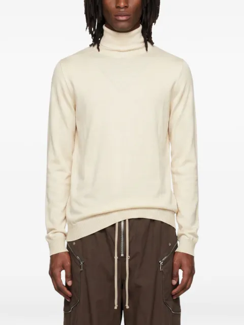 Rick Owens roll-neck long-sleeve sweater