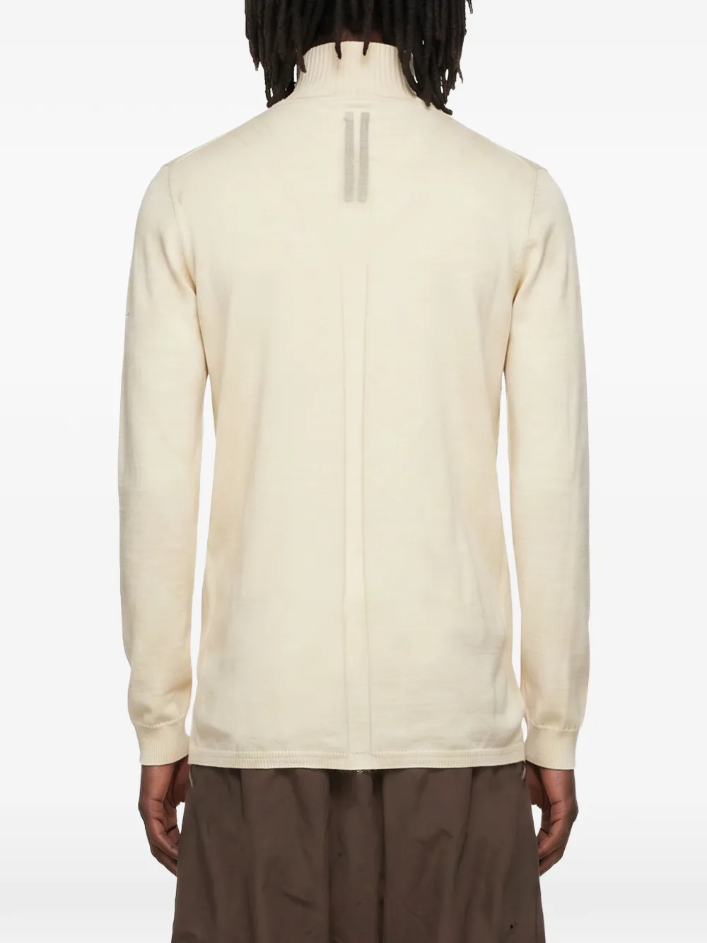 Rick Owens Coltrui met lange mouwen Beige
