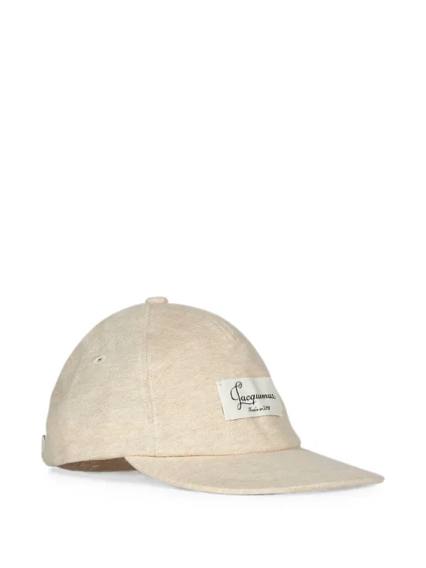 Jacquemus ロゴ キャップ | ニュートラル | FARFETCH JP