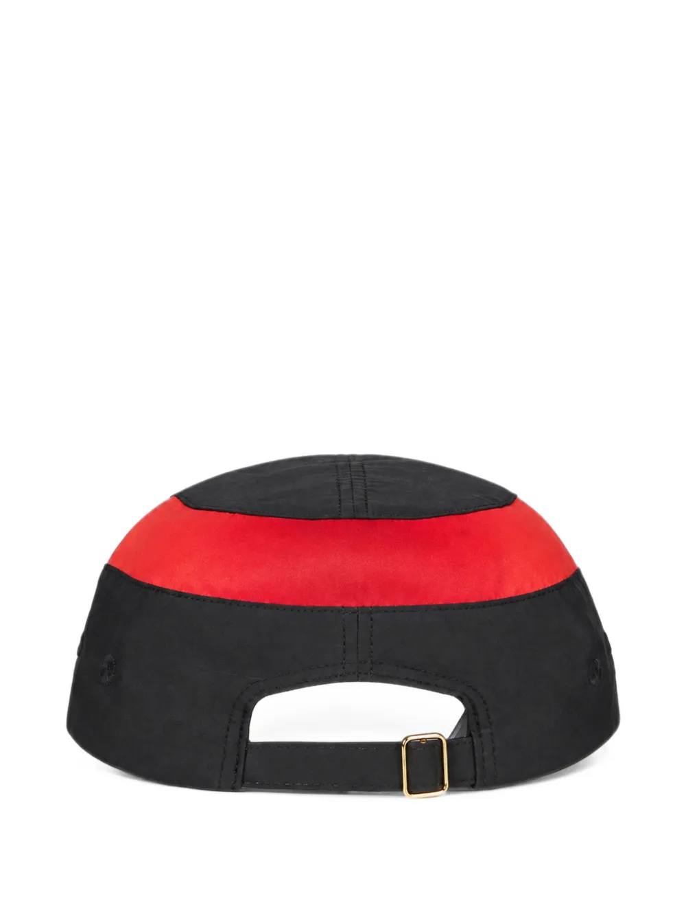 Casablanca gradient-print logo-patch cap Zwart