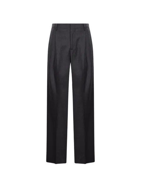 Briglia 1949 pressed-crease wide-leg trousers