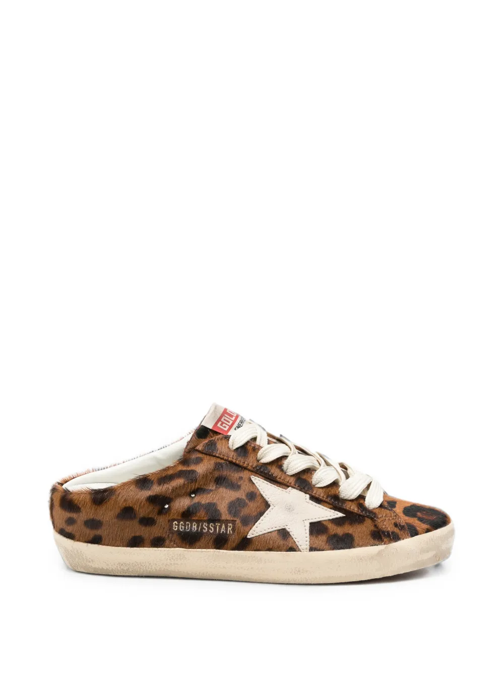 Golden Goose Super-Star leopard-print sneakers Bruin