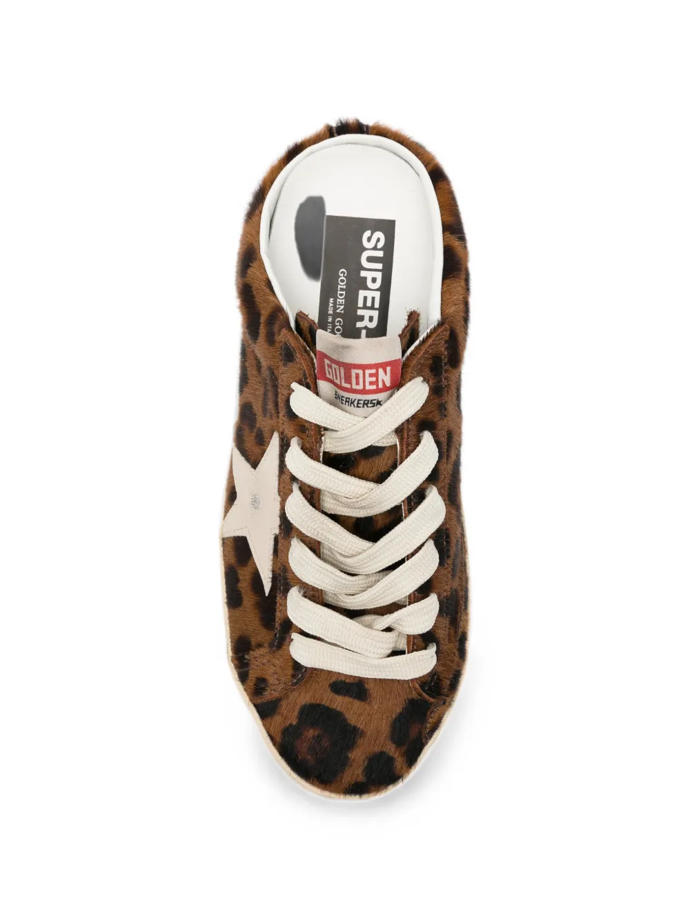 Golden Goose Super-Star leopard-print sneakers Bruin