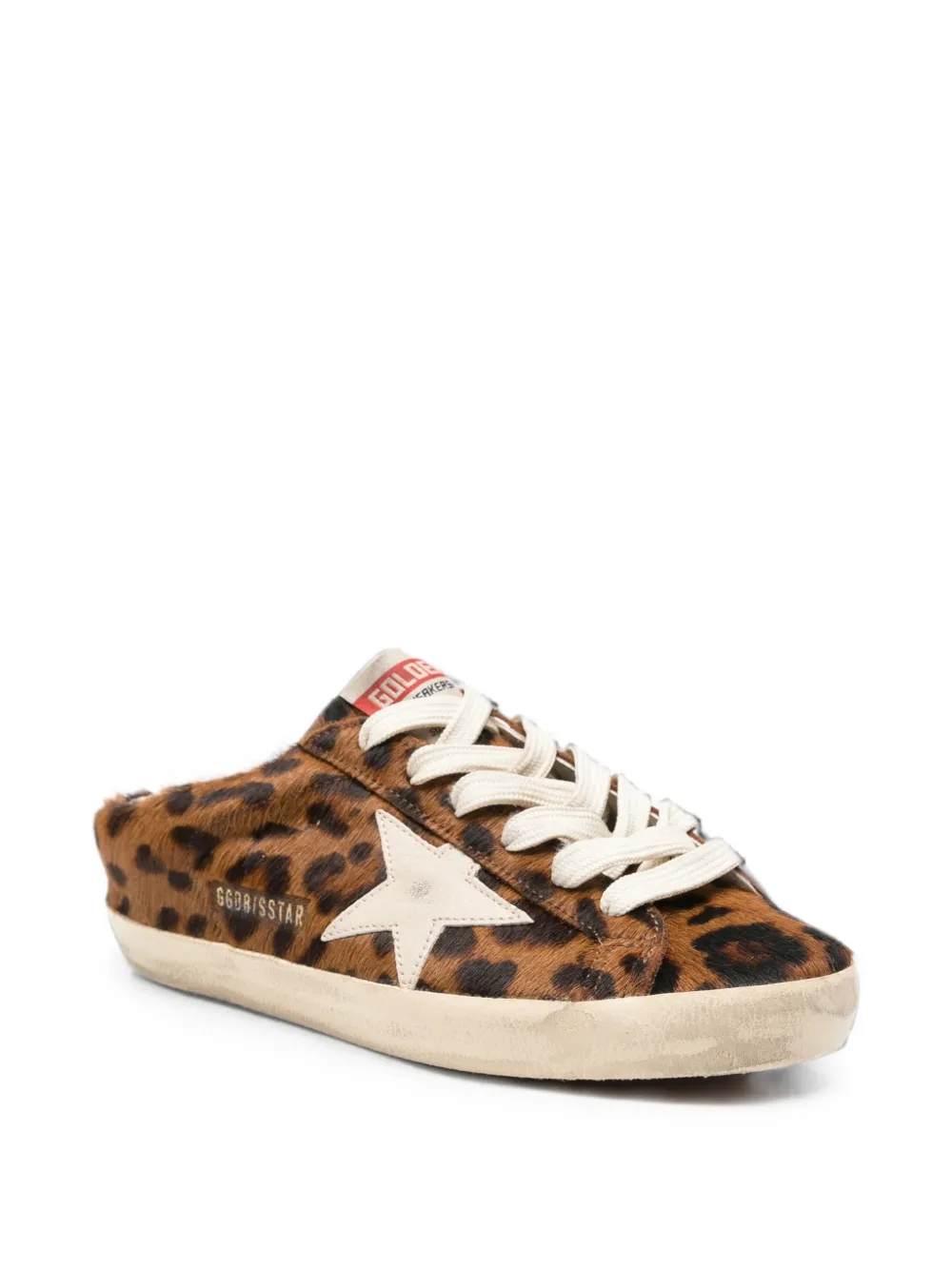 Golden Goose Super-Star leopard-print sneakers Bruin