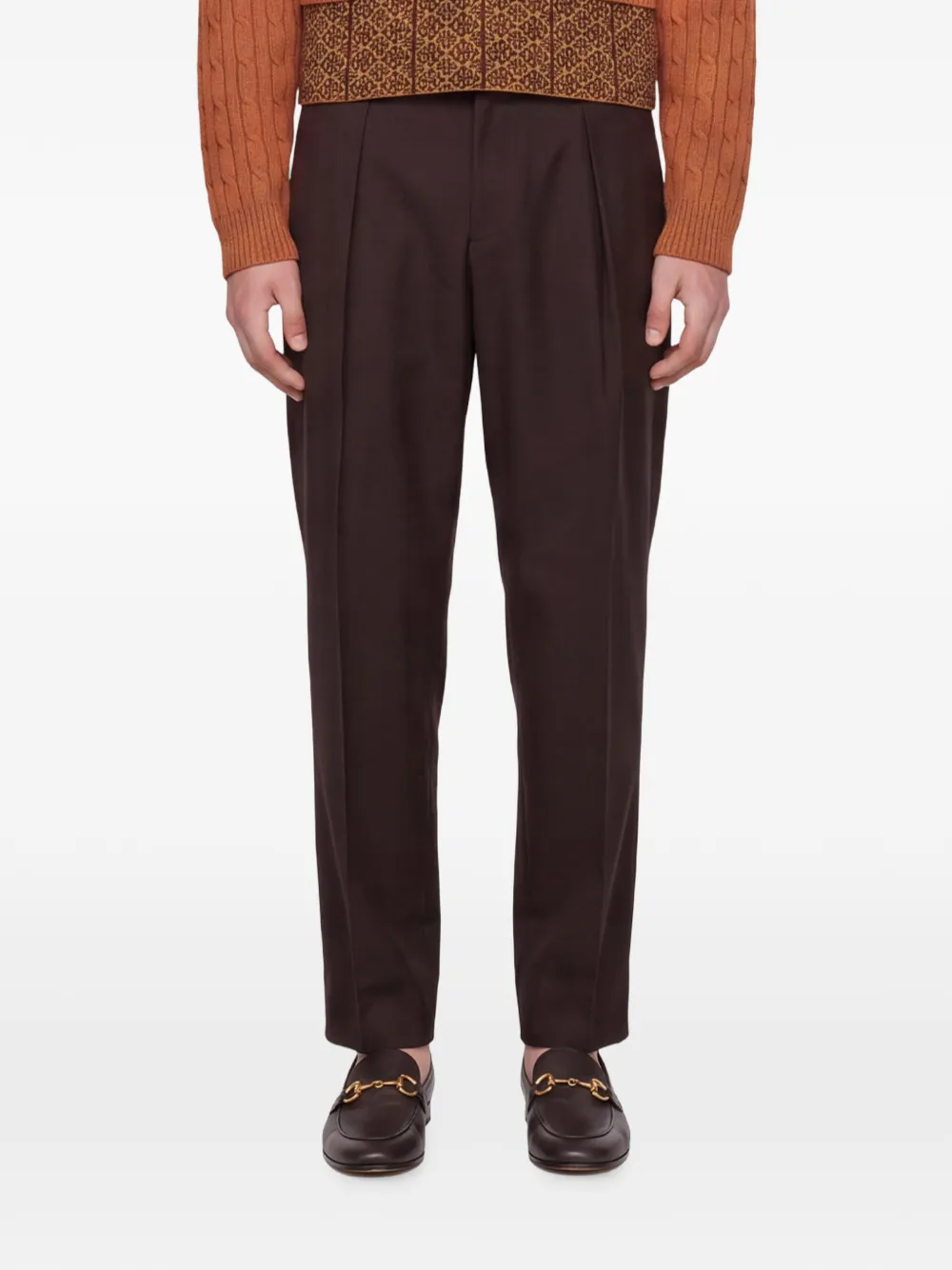 Briglia 1949 Straight broek Bruin