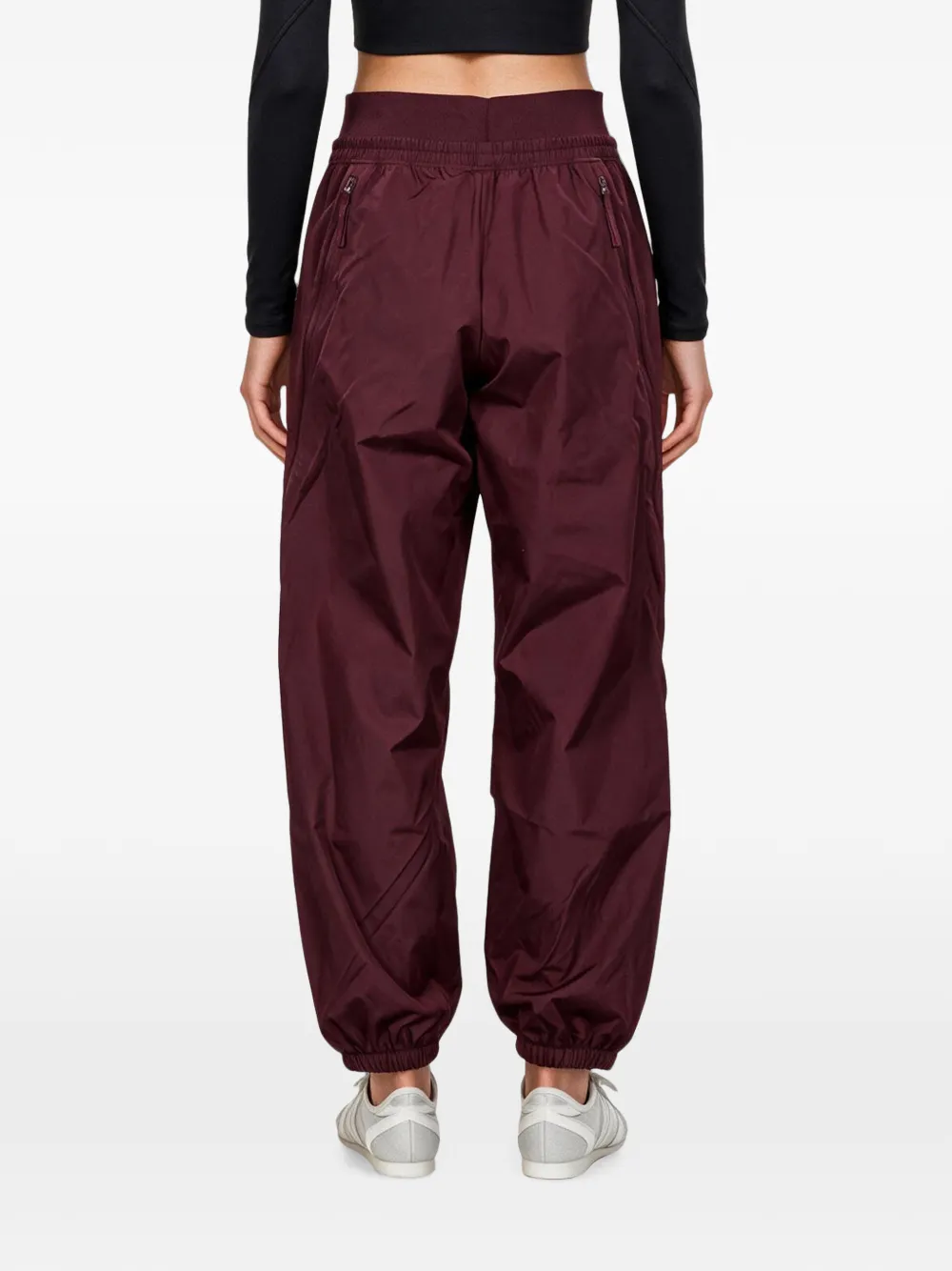 adidas by Stella McCartney Trainingsbroek met elastische enkels Paars