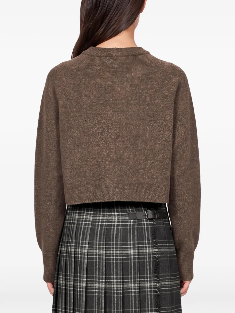 Weekend Max Mara V-neck raglan-sleeve sweater Bruin