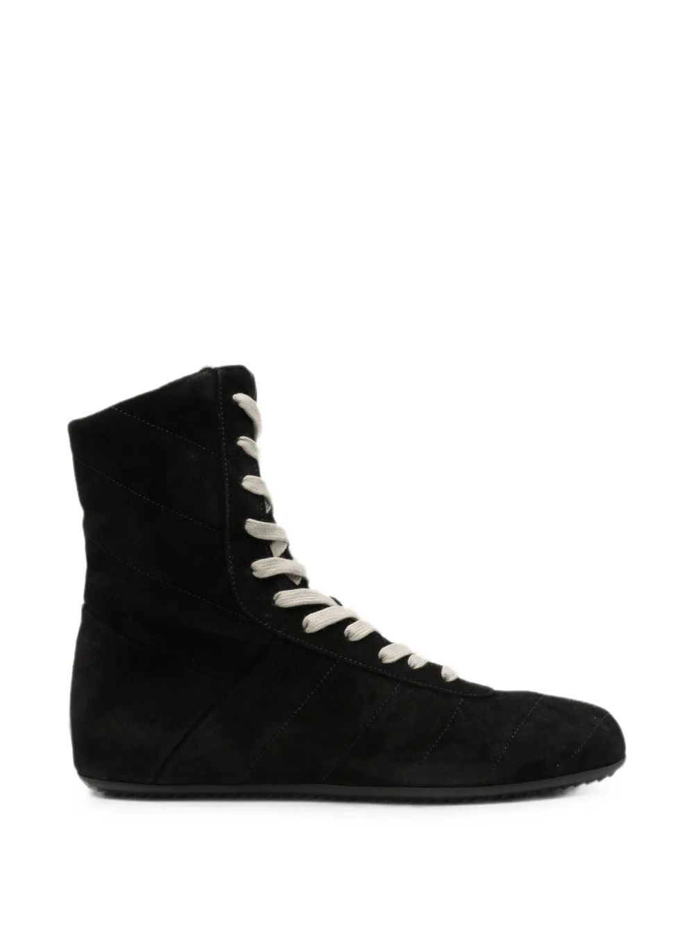Rick Owens Minimal High Sneaks lace-up sneakers Zwart