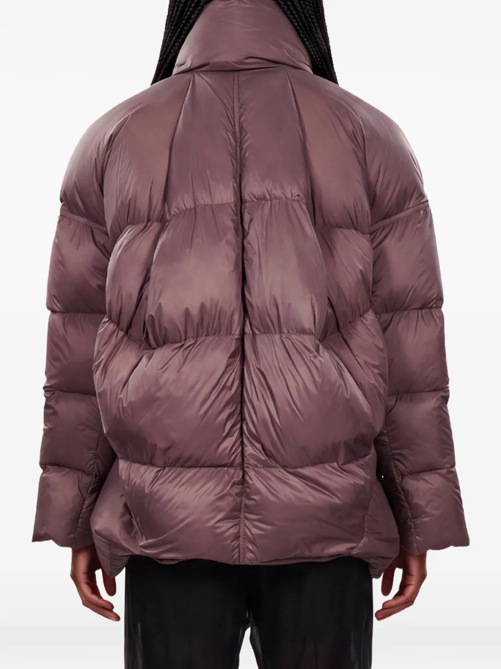 Rick Owens Gewatteerd jack Rood