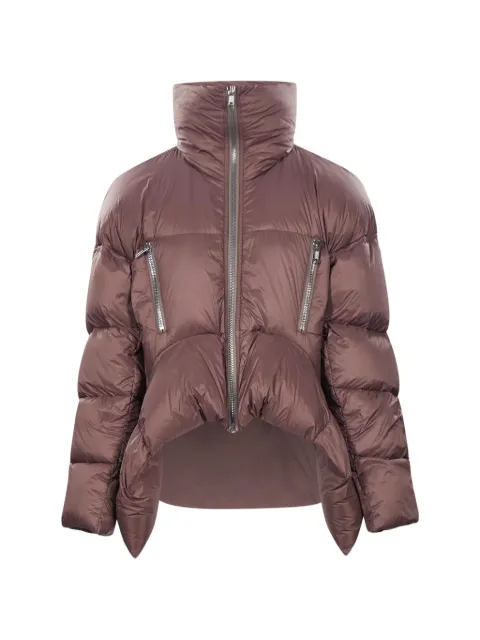 Rick Owens quilted high-neck jacket