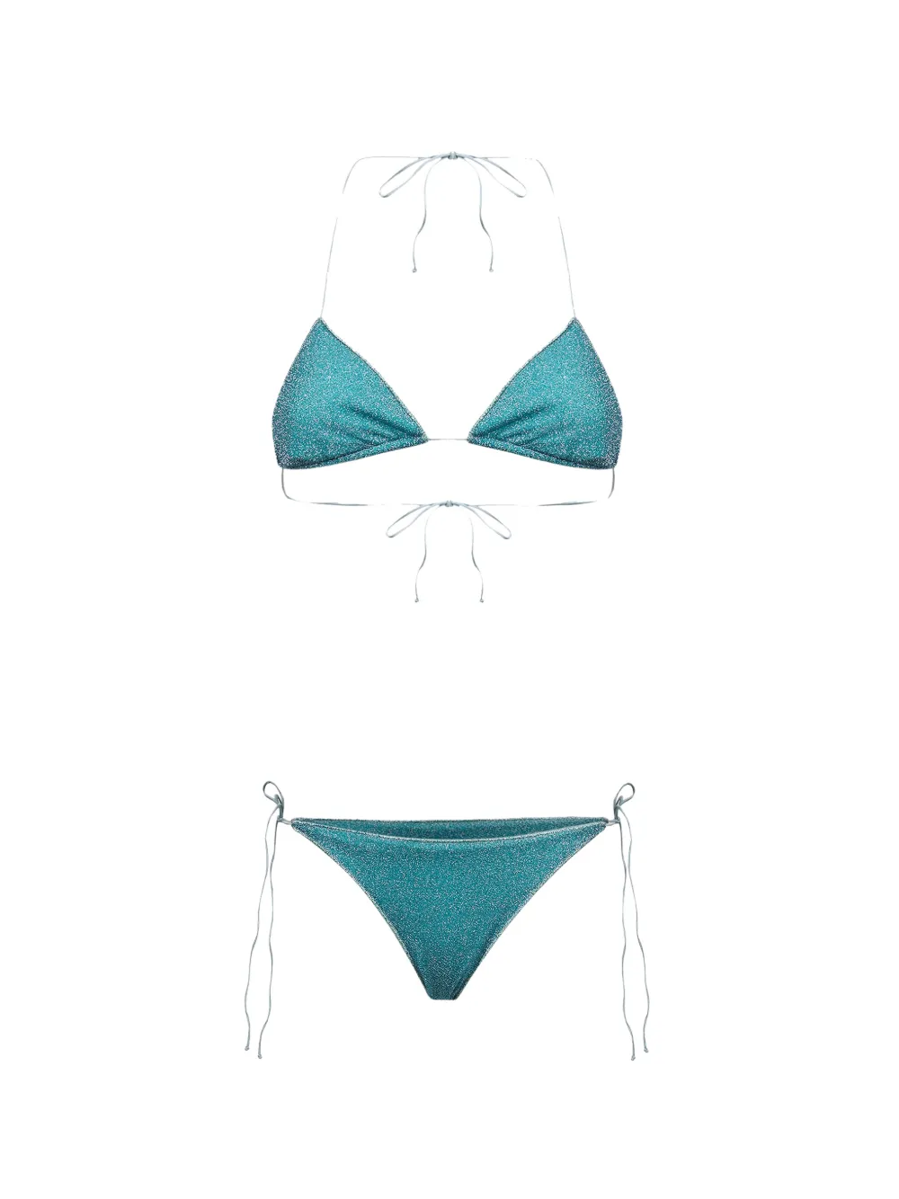 Oséree Lumière triangle bikini Blauw