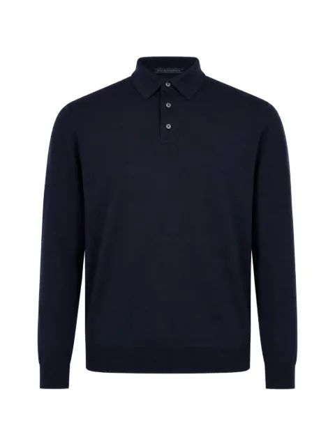 Kiton long-sleeve polo shirt