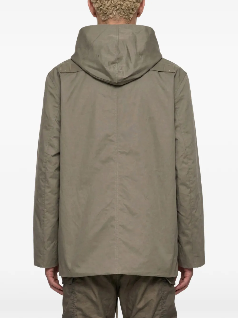 Rick Owens Jas met capuchon Grijs