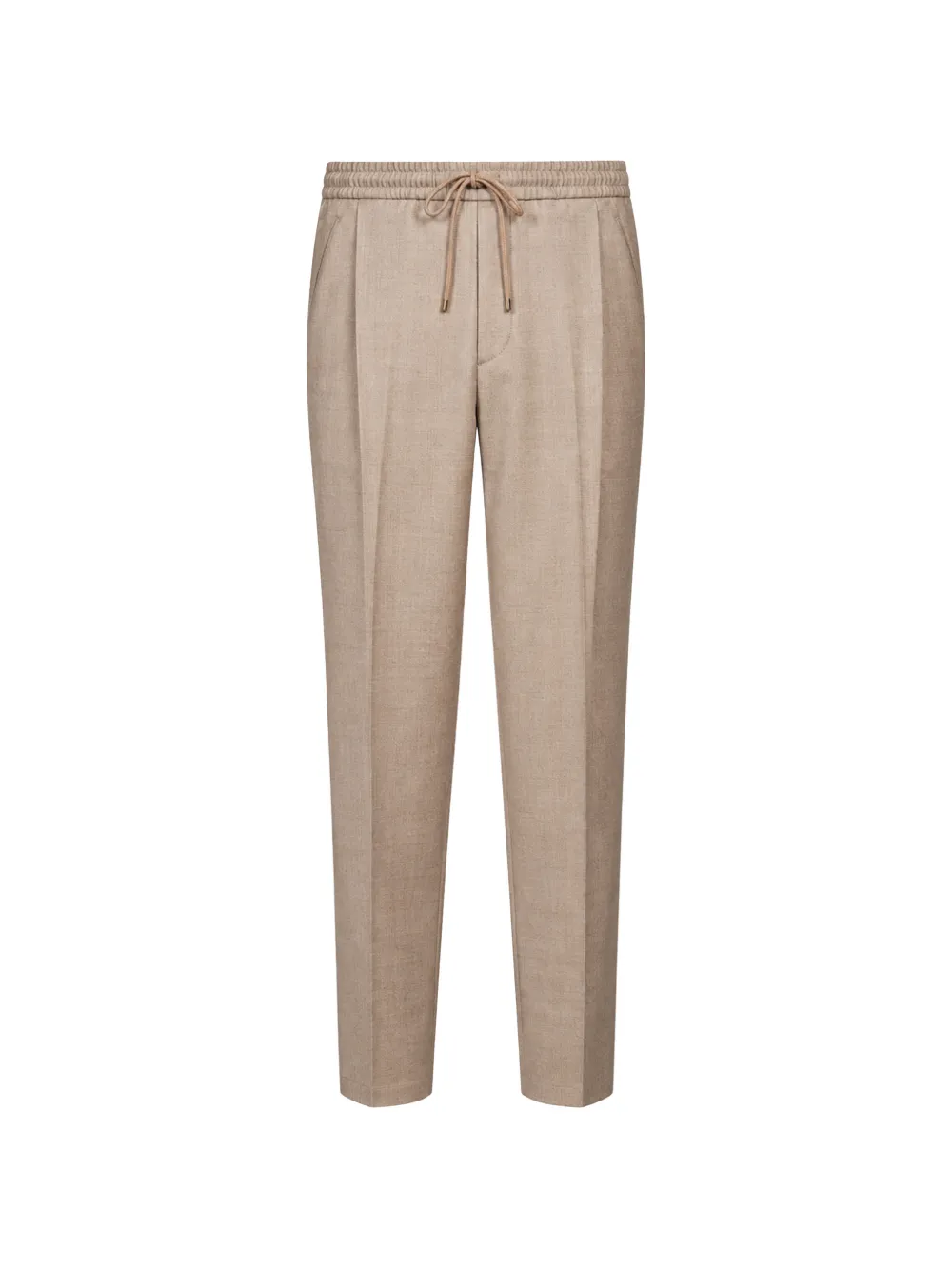 Briglia 1949 Wimbledon drawstring pleated trousers Beige