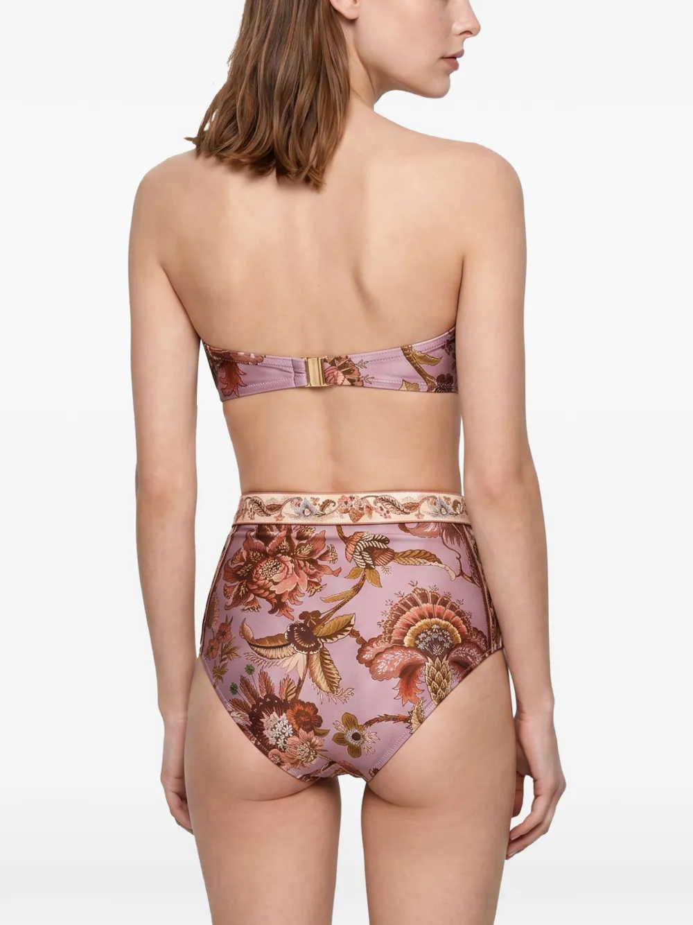 ZIMMERMANN Aster Balconette bikinitop Roze