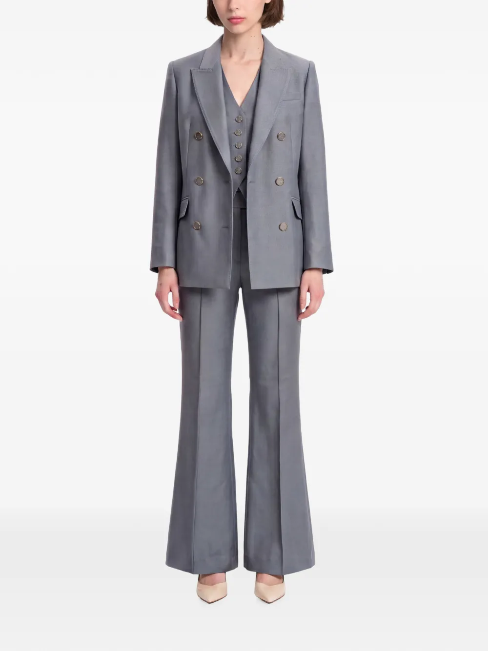 ZIMMERMANN Flared broek Grijs