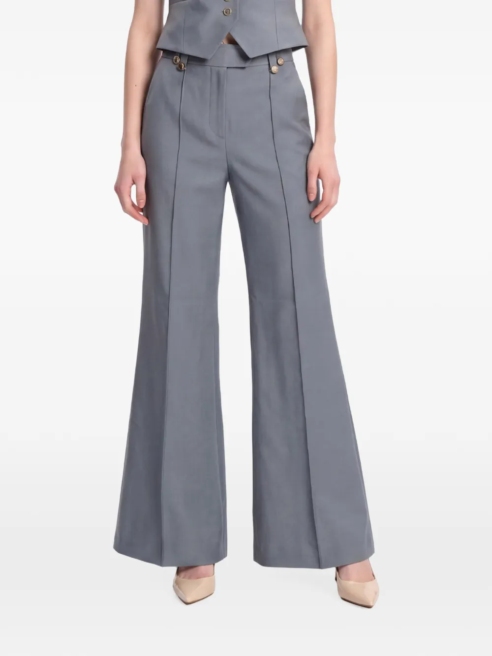 ZIMMERMANN Flared broek Grijs