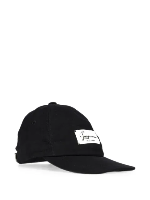 Jacquemus logo-patch baseball cap