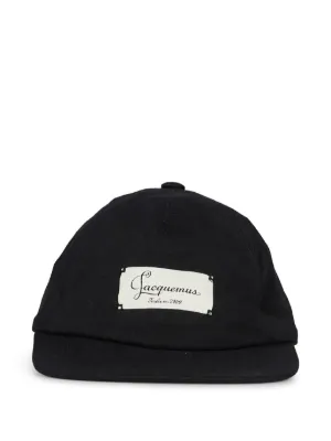 GANNI キャンバス キャップ | ブラック | FARFETCH JP