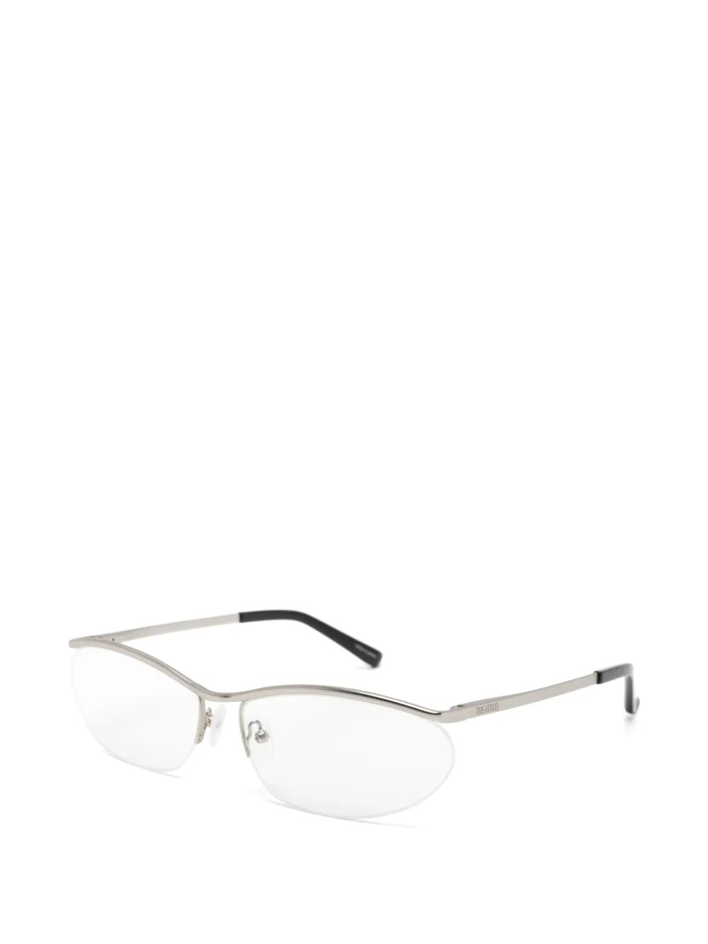 The Attico x Linda Farrow Charlotte bril Zilver