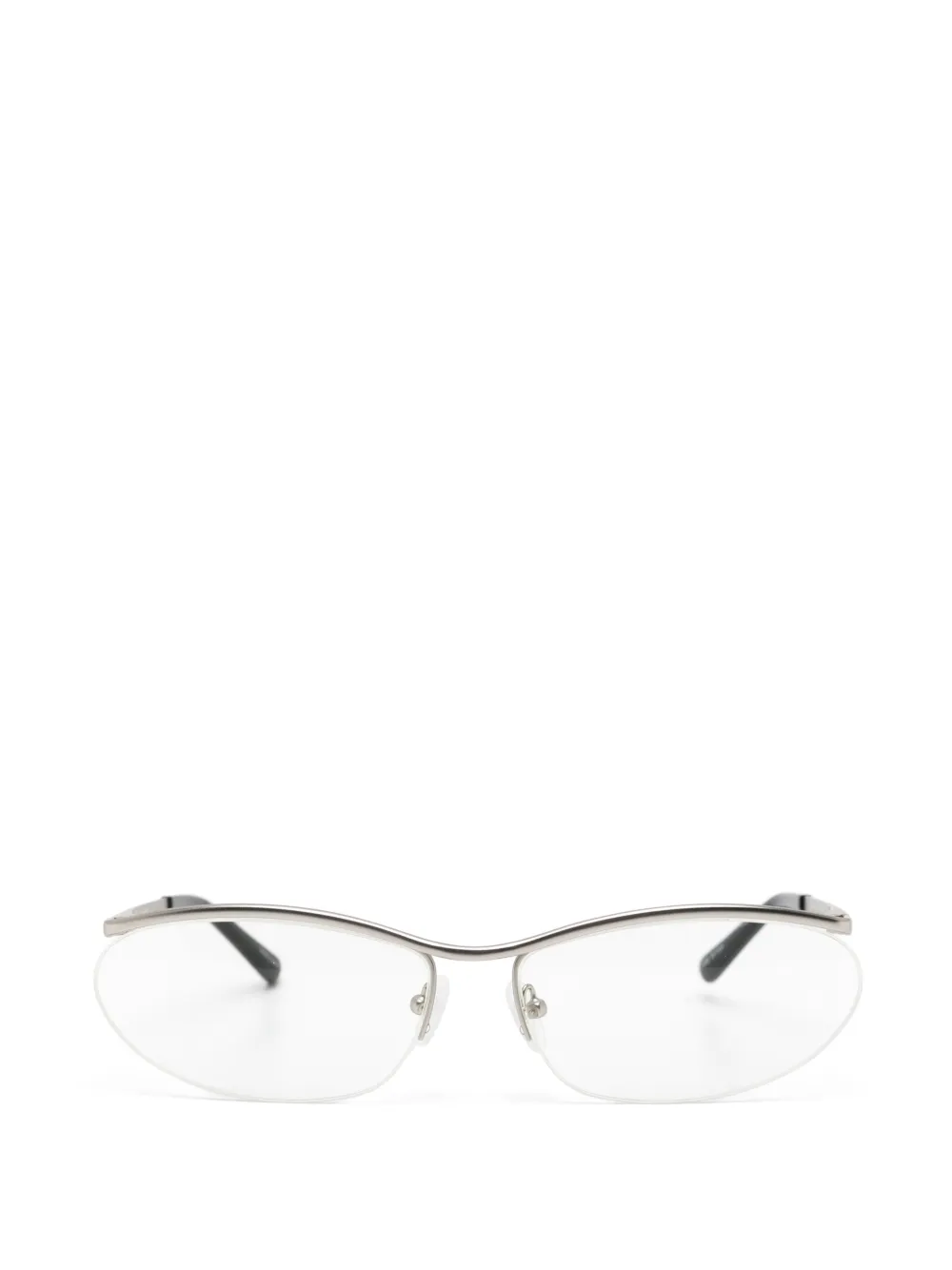 The Attico x Linda Farrow Charlotte glasses - Argento