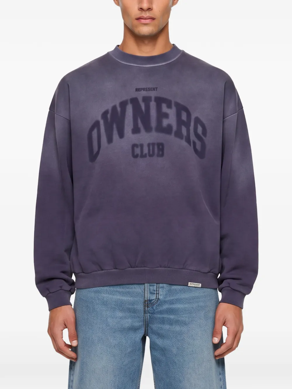 Represent Owners Club sweater met logo-print Paars