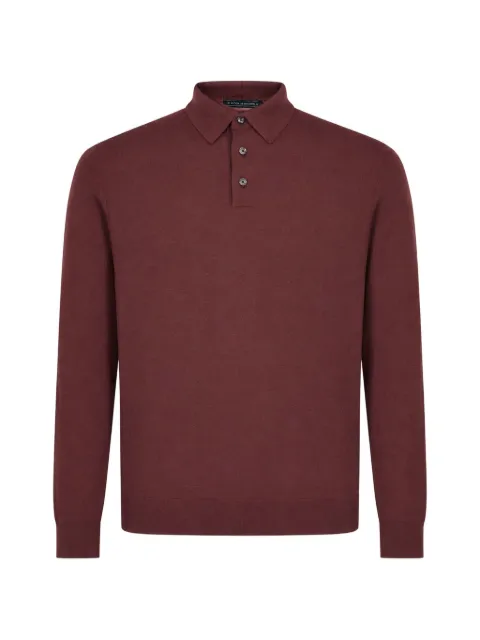 Kiton long-sleeve polo shirt