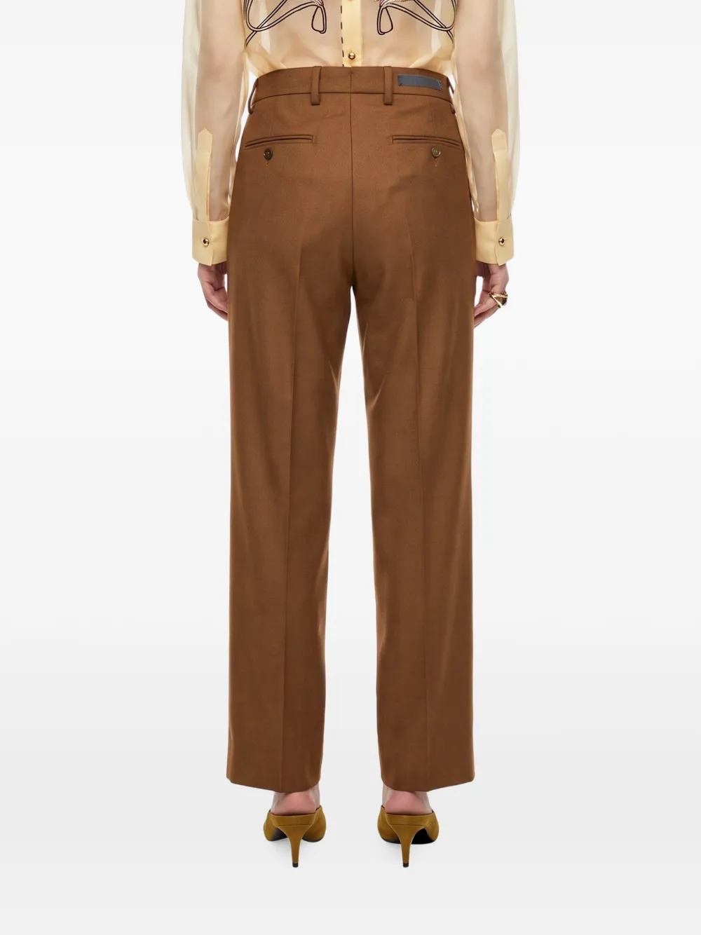 Briglia 1949 Manhattan broek met rechte pijpen Bruin