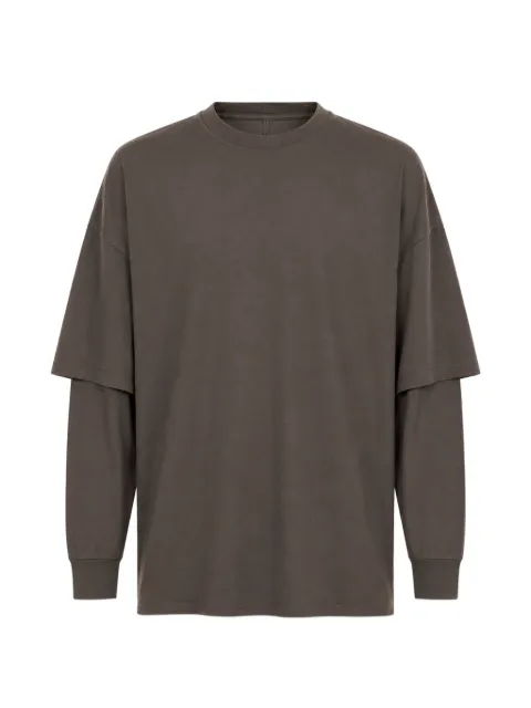 Rick Owens DRKSHDW layered-sleeve T-shirt