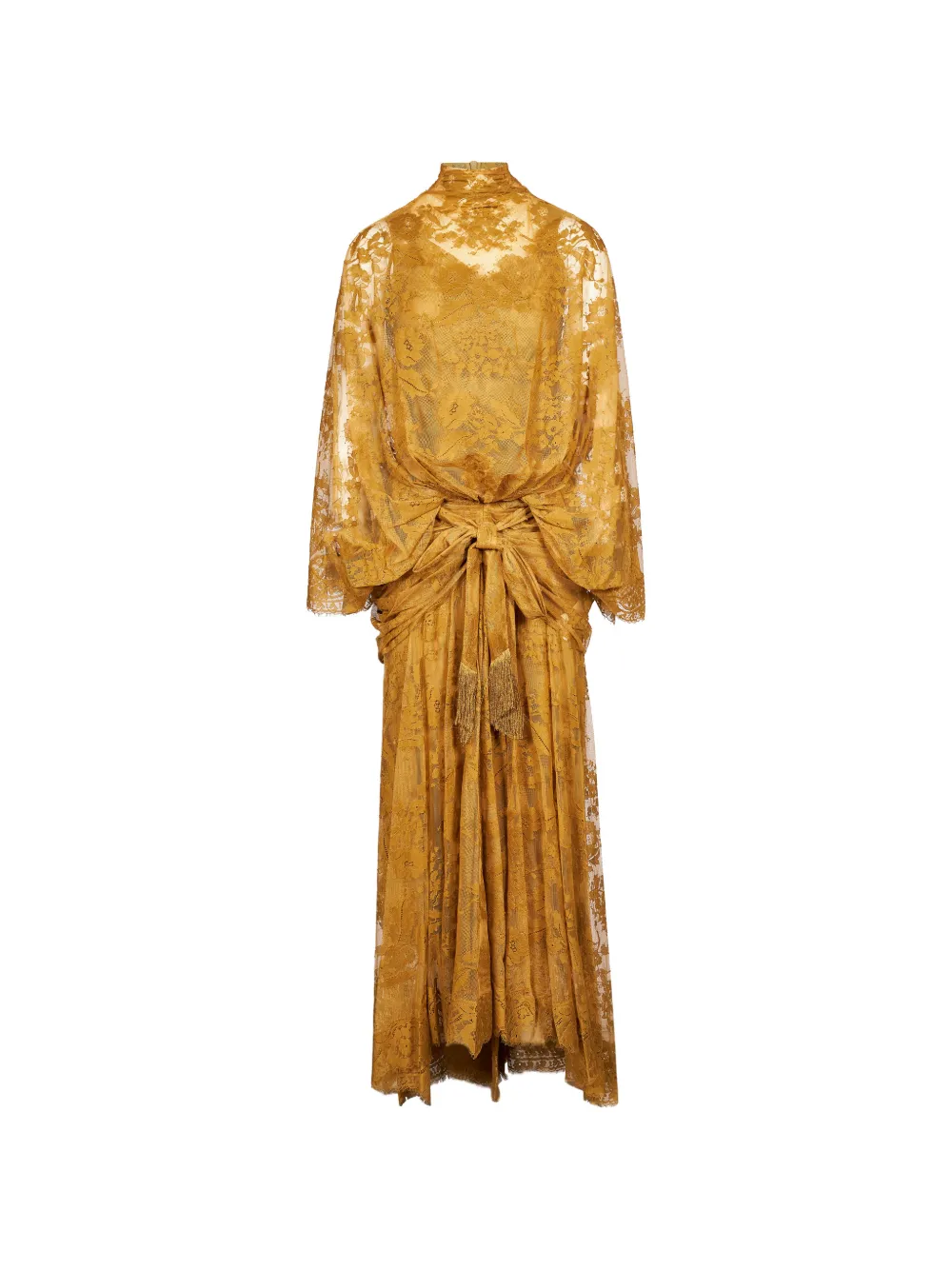 ZIMMERMANN Ascent batwing lace gown Geel